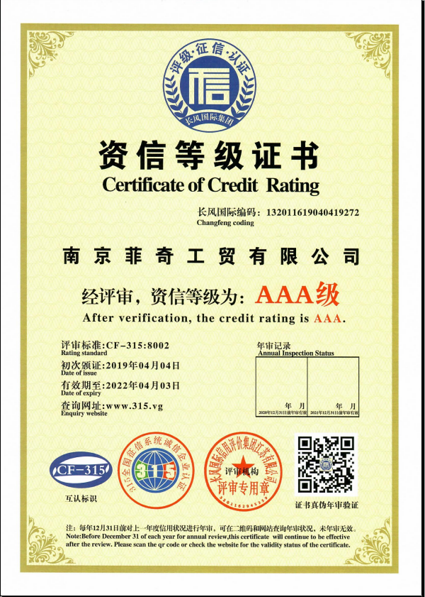 榮譽(yù)資質(zhì)